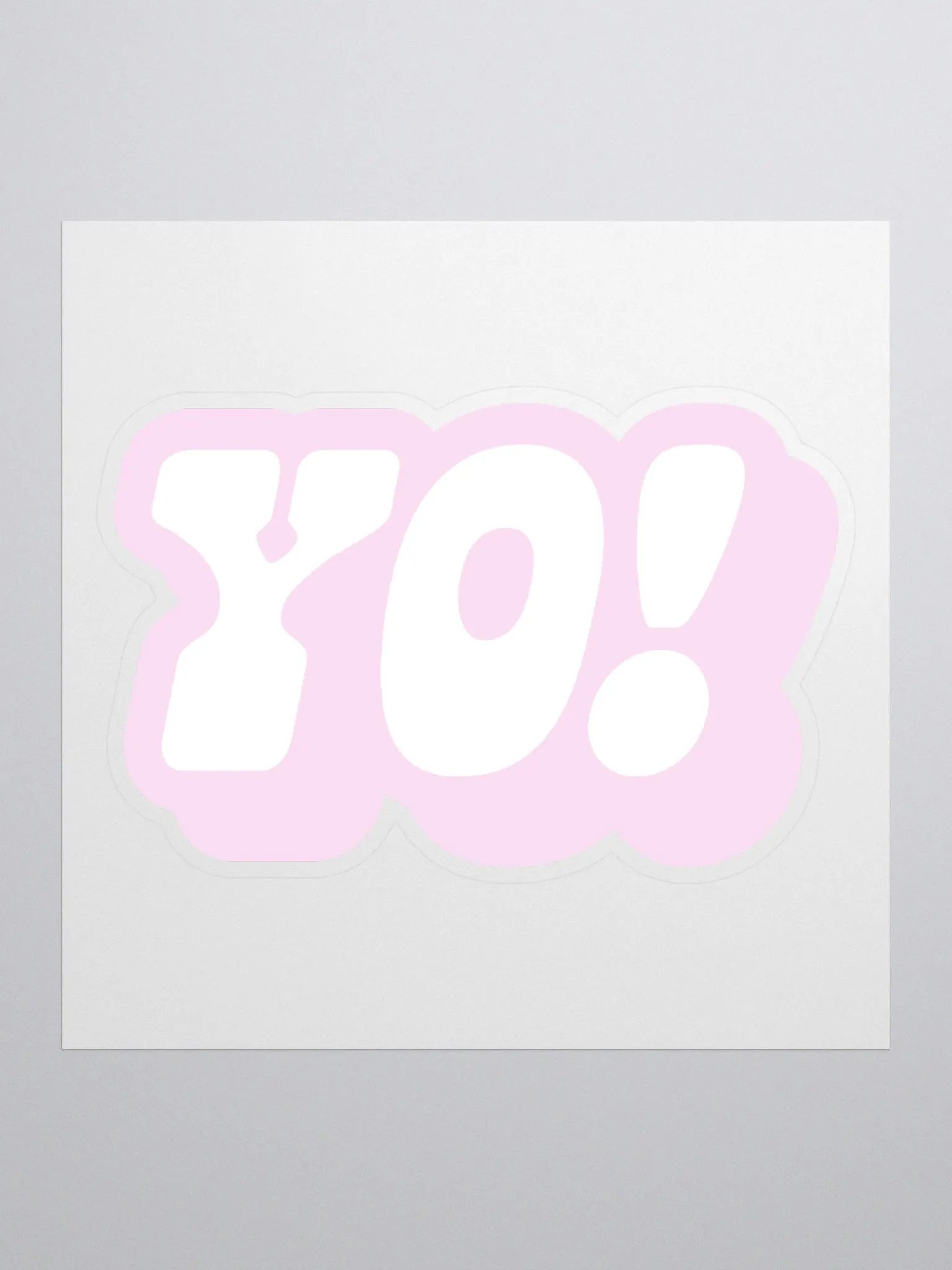 Yo! Sticker product image (1)