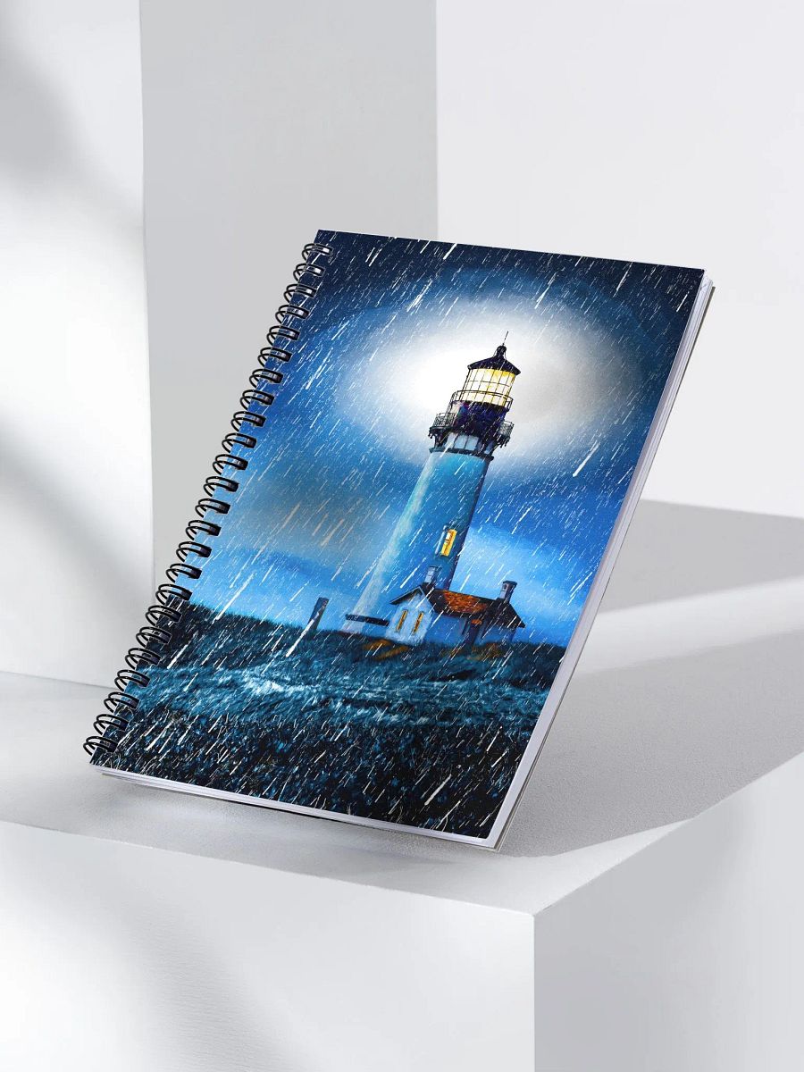 Yaquina Head Lighthouse - Oregon Coast - Spiral Notebook product image (3)