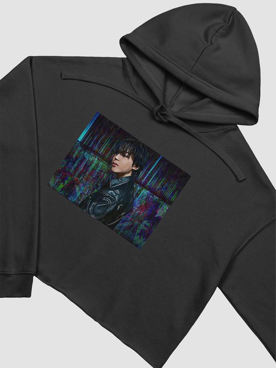 Cyber Jimin Crop Hoodie - Designed by Chimber product image (9)
