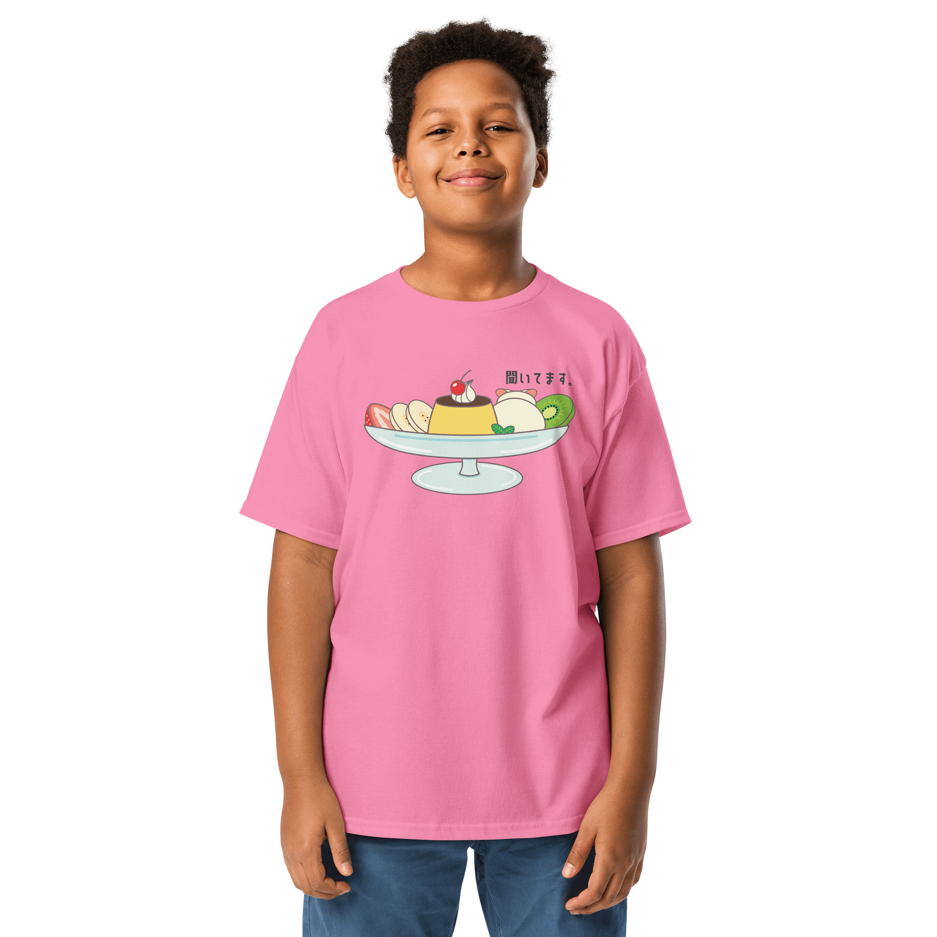 Pudding A La Mode Cat - Unisex Youth Heavyweight T-shirt product image (21)