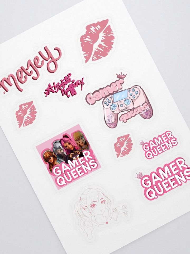 GAMER QUEENS sticker page product image (1)