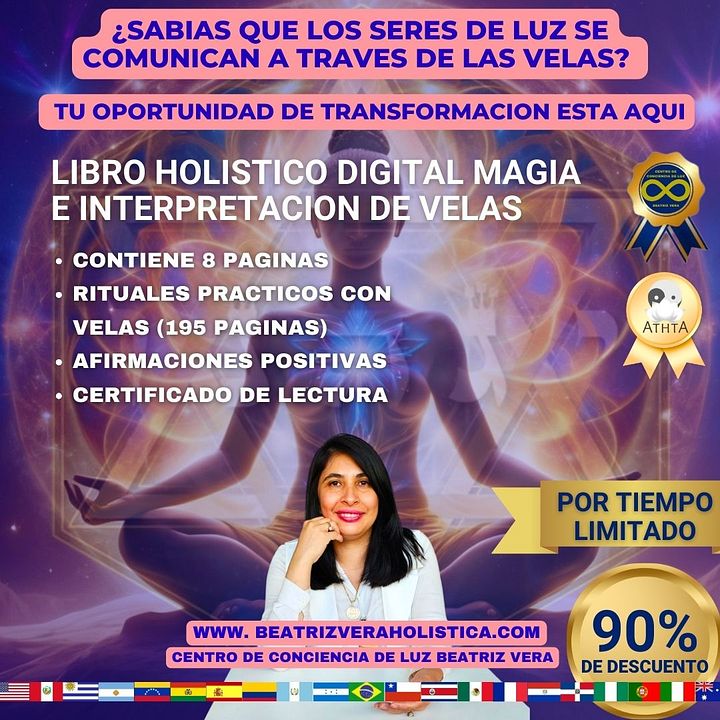 Libro holístico digital magia e interpretación de velas product image (1)