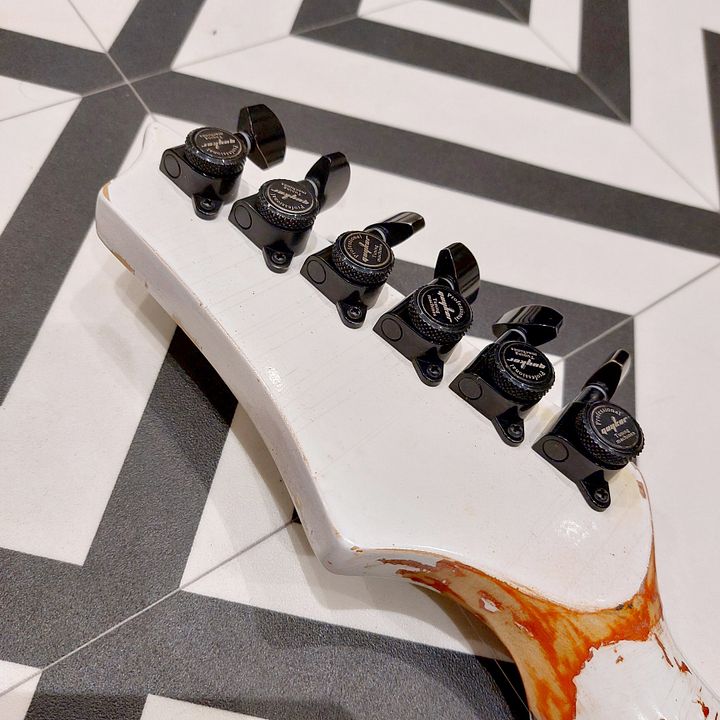 Red & White Relic Strat product image (2)