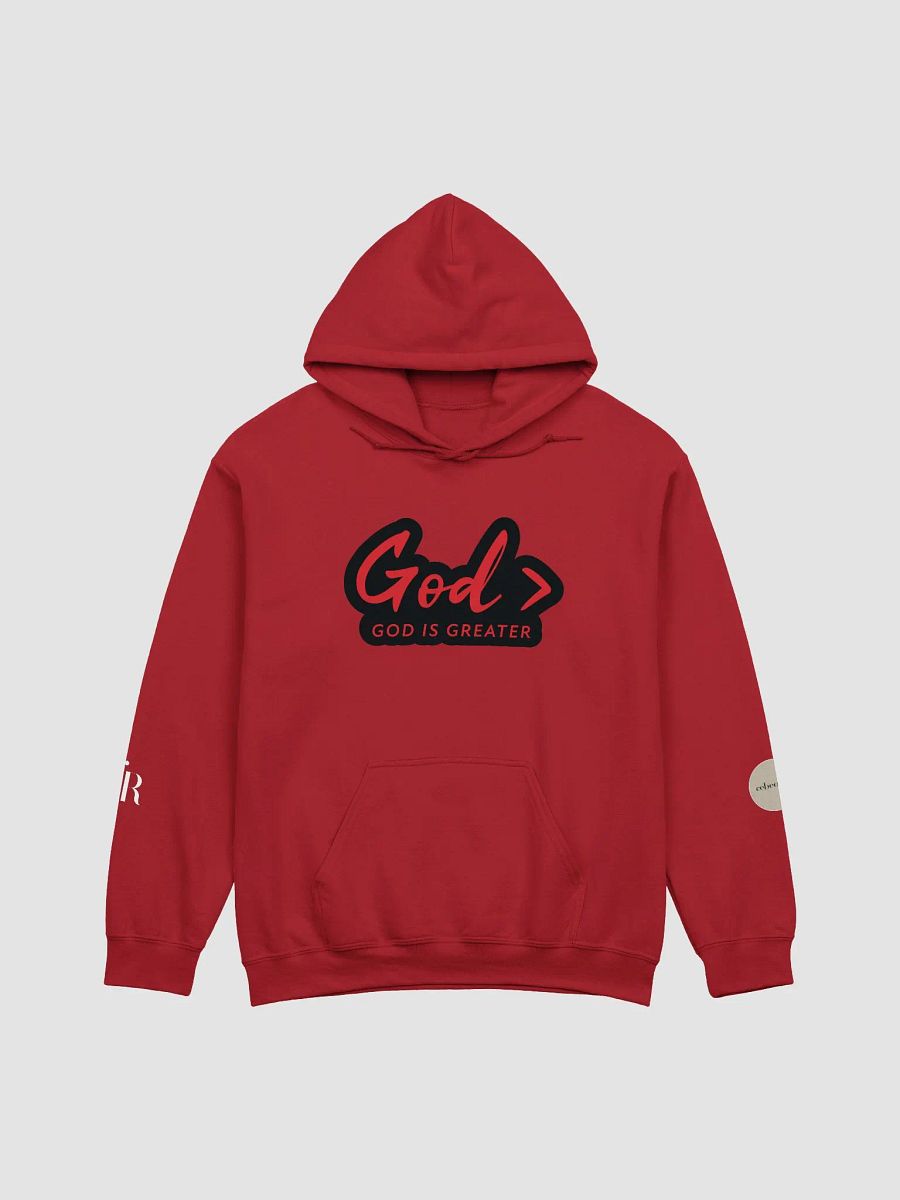 God > HOODIE (RED TEXT) product image (2)
