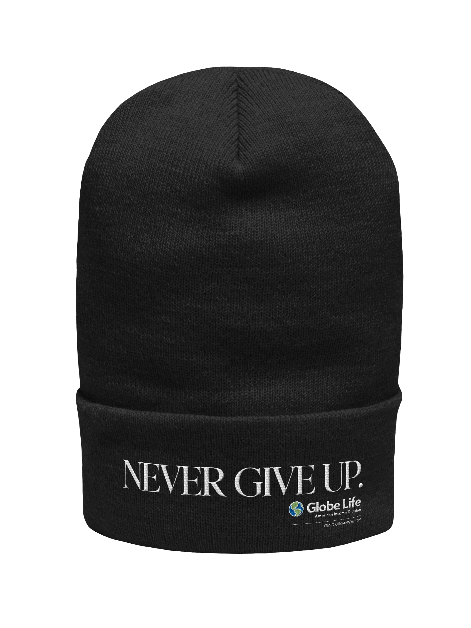 OMID “Never Give Up.” Beanie – Stay Relentless product image (1)