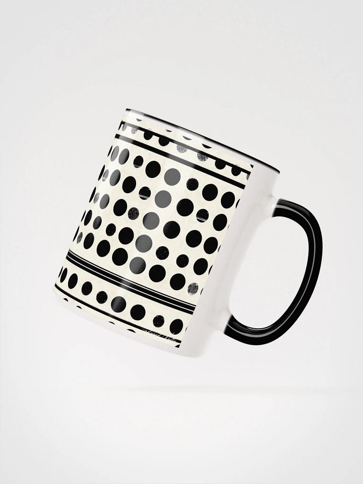 Symmetrical Dot Delight Ceramic Mug product image (4)
