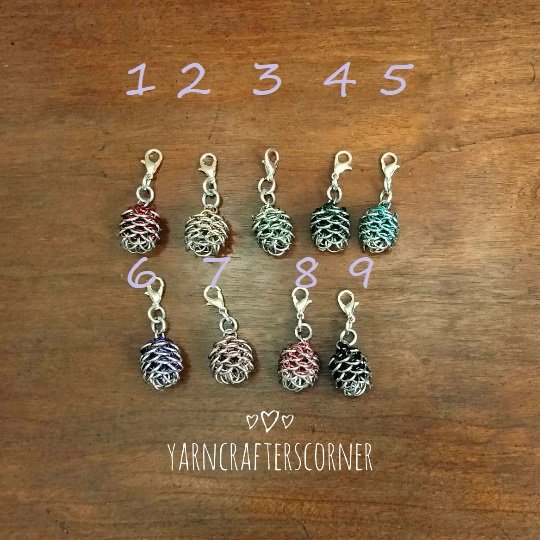 Chainmail Pinecone Progress Keepers Knitting/Crochet product image (2)