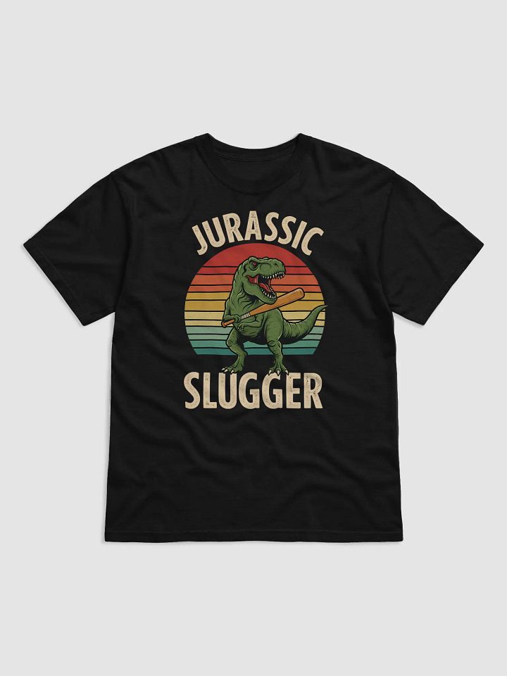 Jurassic Slugger T-Rex Baseball Tee product image (2)