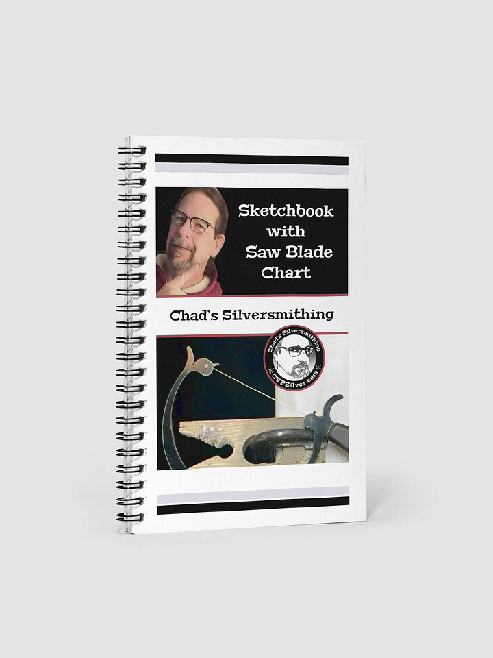 Silversmithing Sketchbook with Saw Blade Chart product image (1)