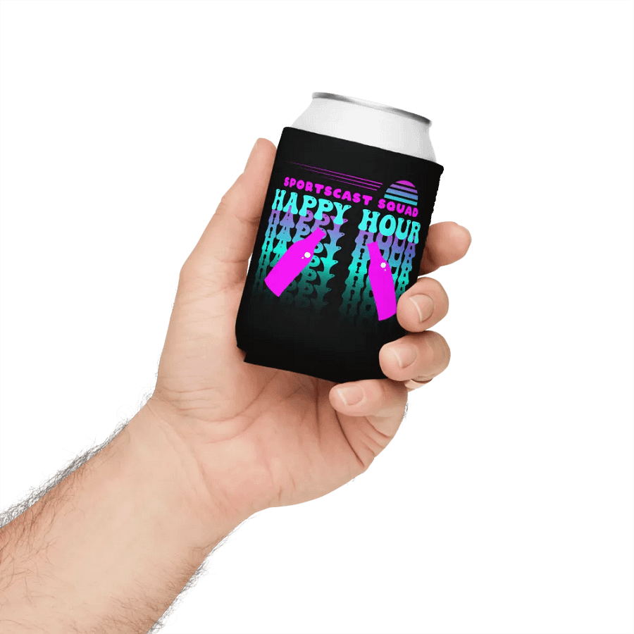 HAPPY HOUR BEER DRINK KOOZIE product image (5)
