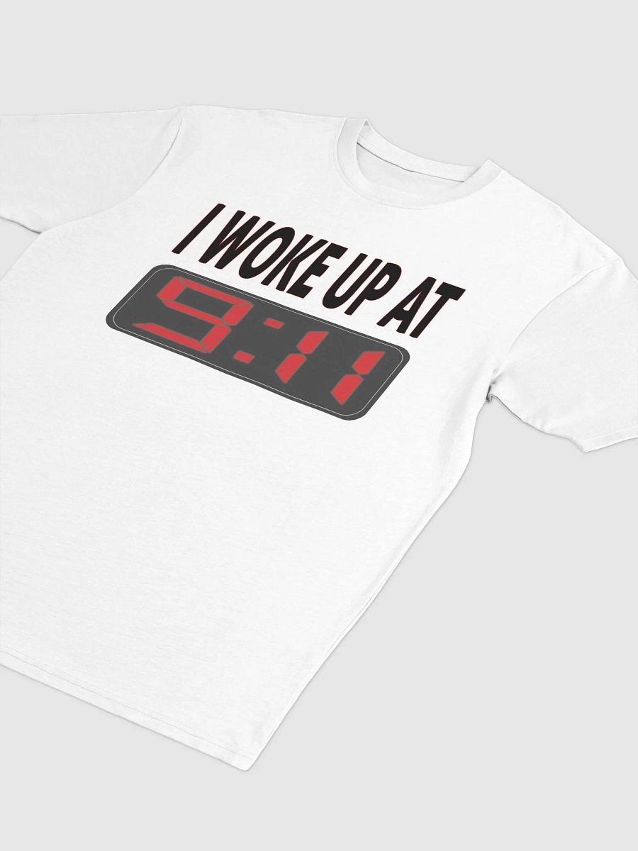 I Woke Up At 9:11 - Cotton Heritage Men's Premium Heavyweight Tee product image (4)