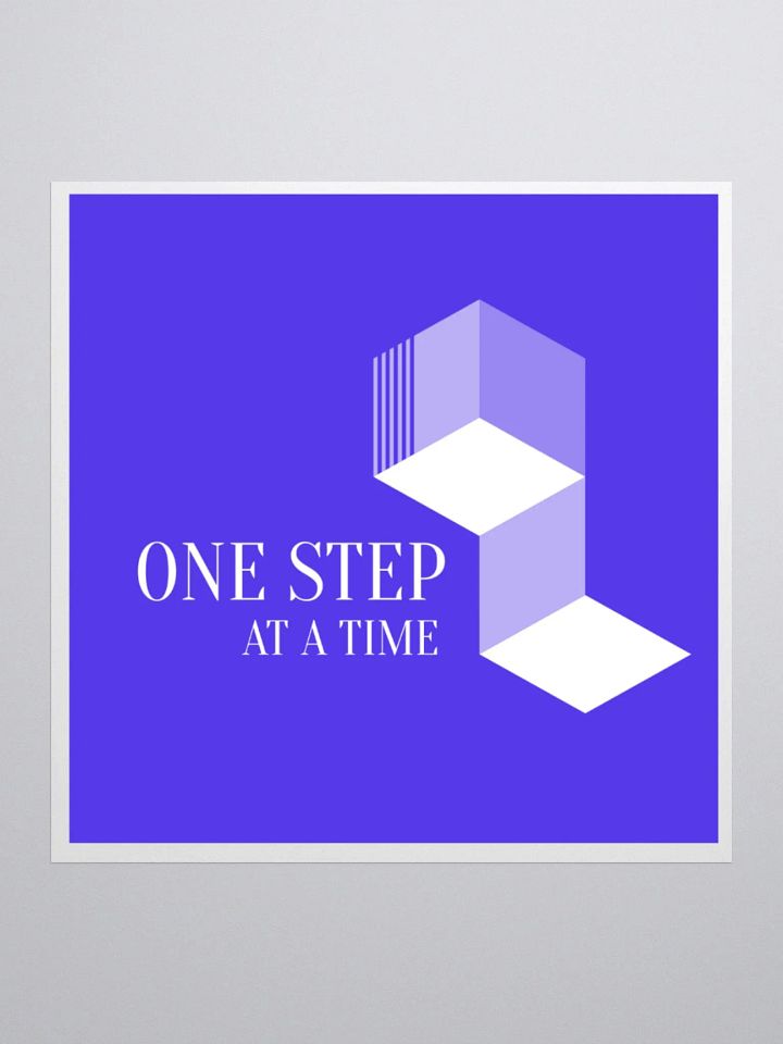 One Step at a Time Sticker Set product image (2)