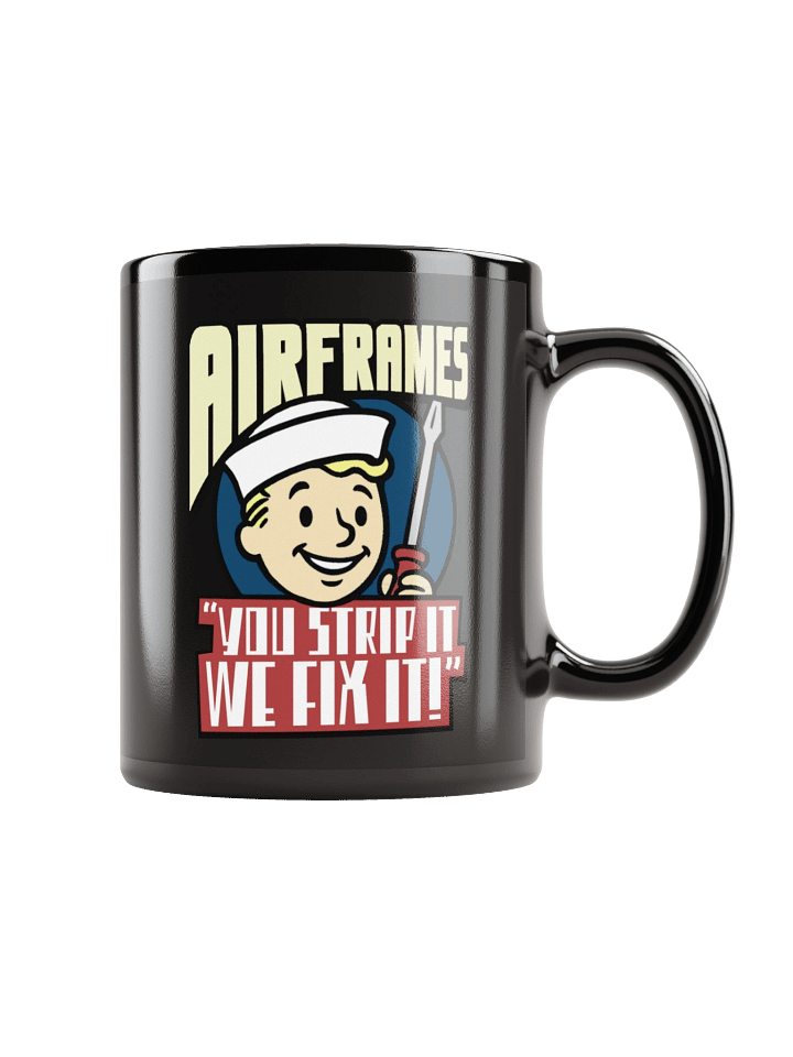 "AIRFRAMES: Strip it v.2" Mug product image (1)