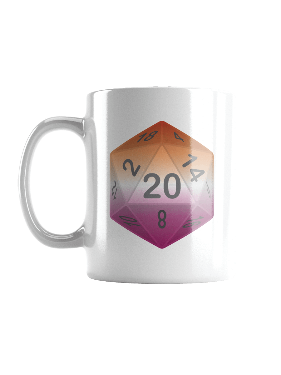 Lesbian Pride D20 Mug product image (18)