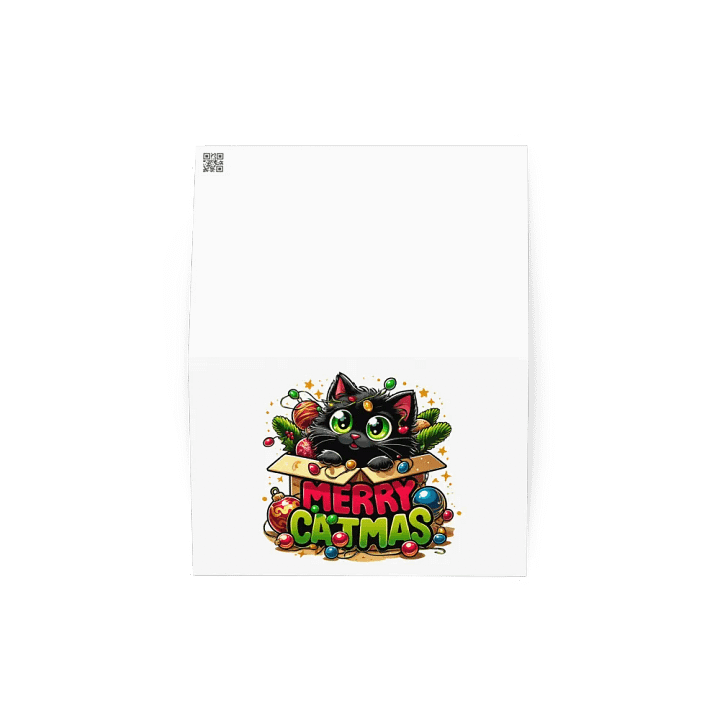 Merry Catmas Greeting Card product image (2)