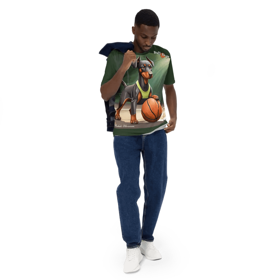 Novelty Ball Dogs All over print tee product image (5)