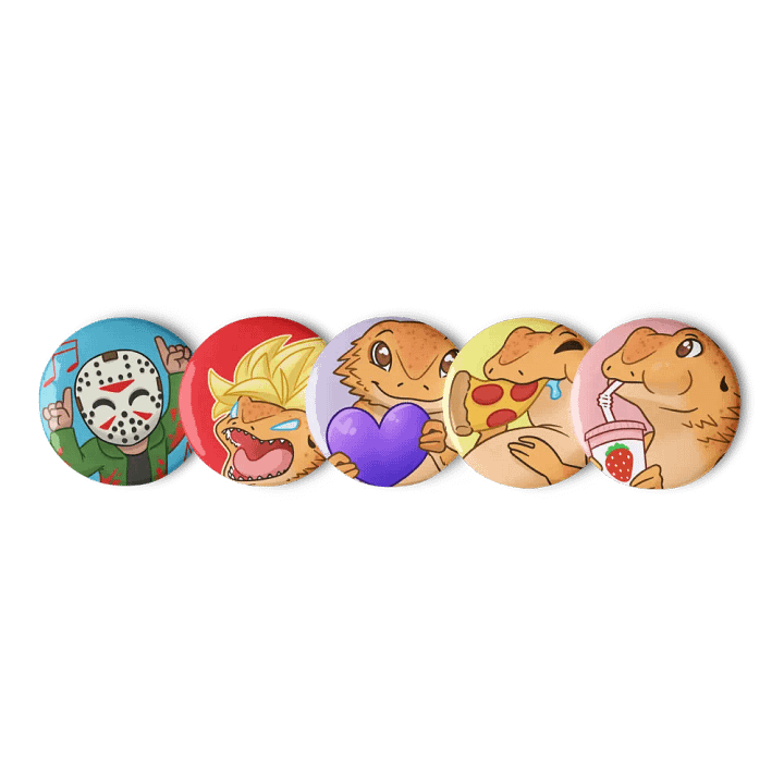 Dream Warrior Button Set #1 product image (1)