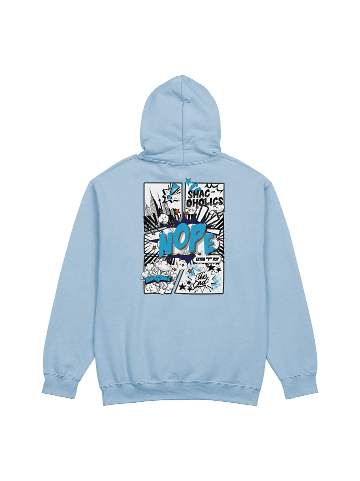 Explosive Blue NoPe Shac-oholics Hoodie product image (2)
