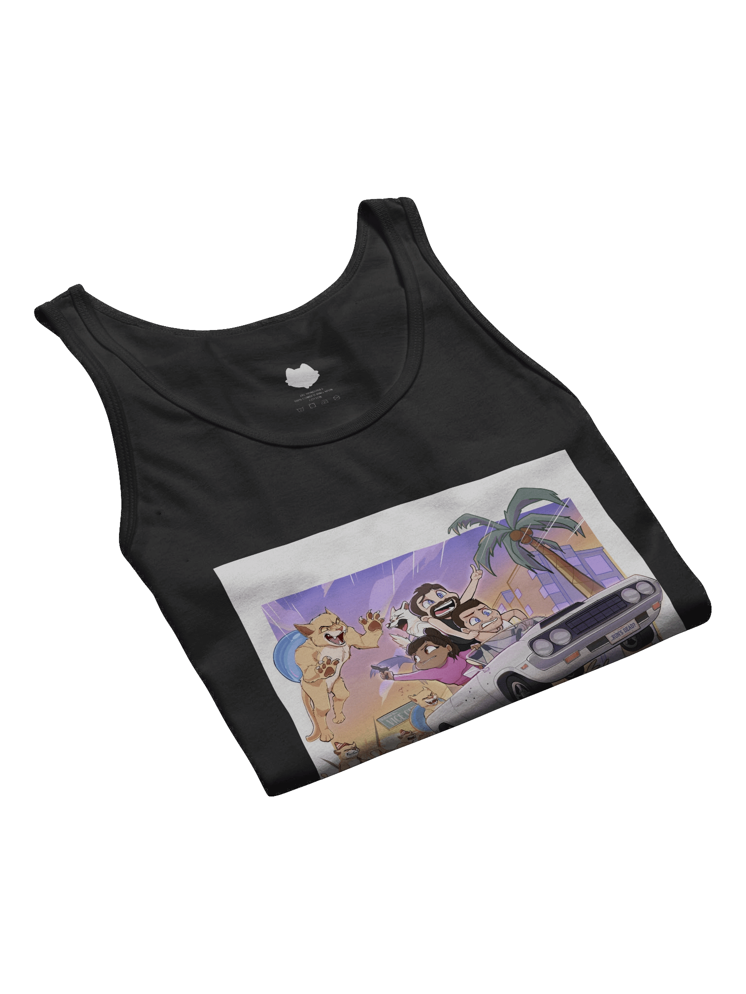 Cat-astrophic Fur-ocius Purrsuit Tank Top product image (50)