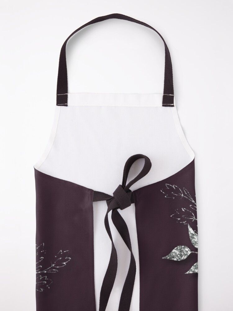 Abundance Mauve and Silver #1 - Apron product image (3)
