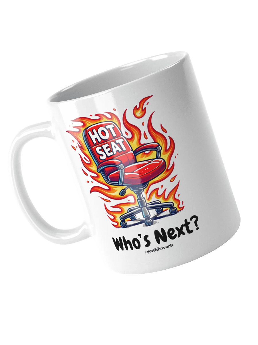 Hot Seat Mug White product image (6)