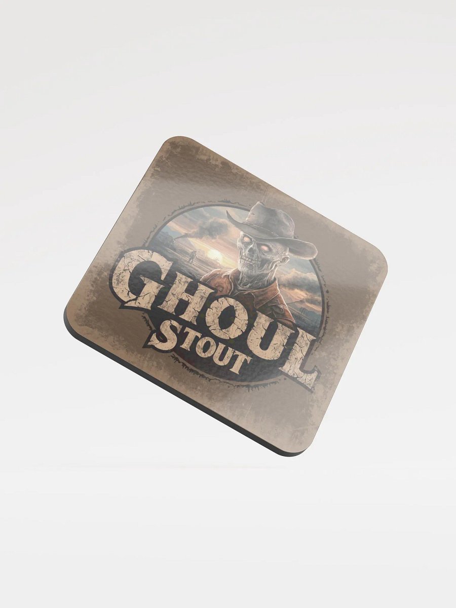 Ghoul Stout - Glossed Cork Coaster product image (2)