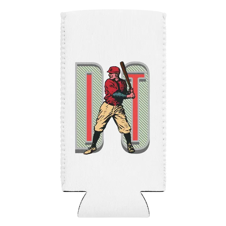 Do It Baseball Vintage Player Can Cooler product image (2)
