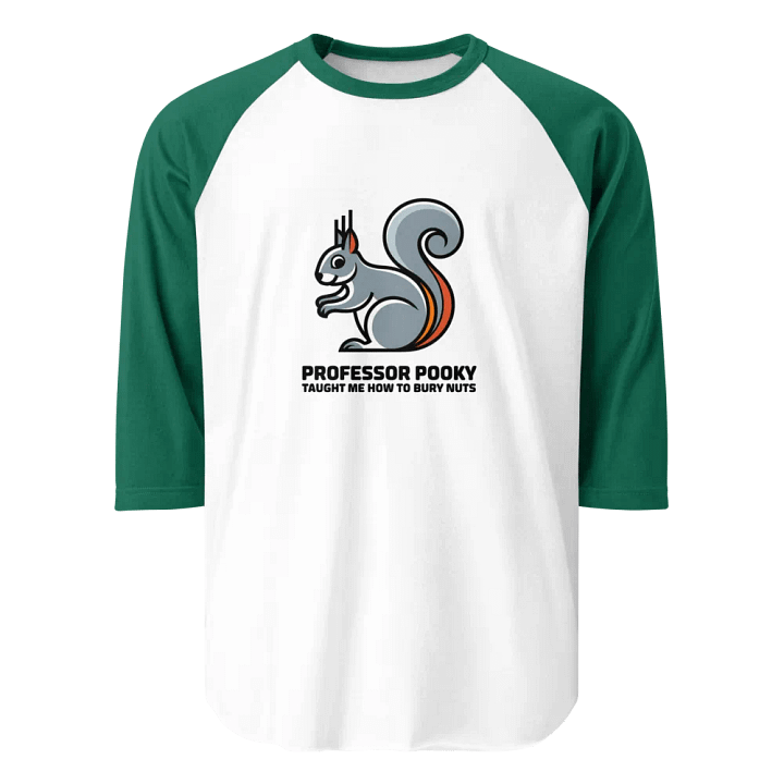 Professor Pooky's Nut-Burying Lesson Tee product image (1)