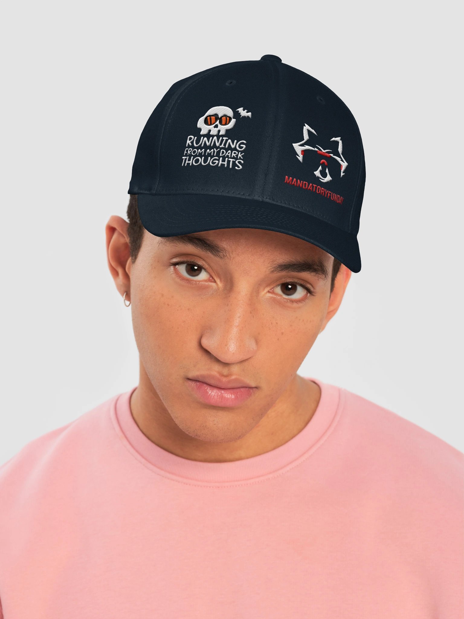 Running From My Dark Thoughts Flexfit Hat product image (39)