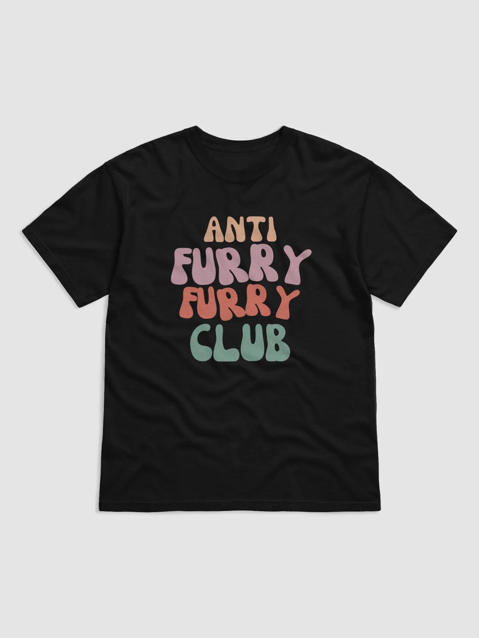 Anti Furry Furry Club Tee - Unisex product image (4)