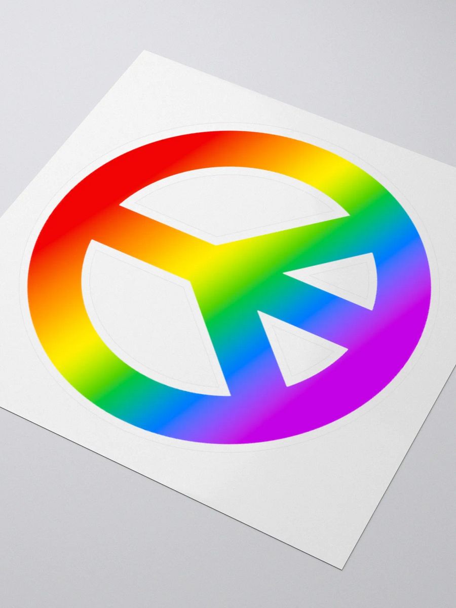 Peace Rainbow / Sticker product image (3)