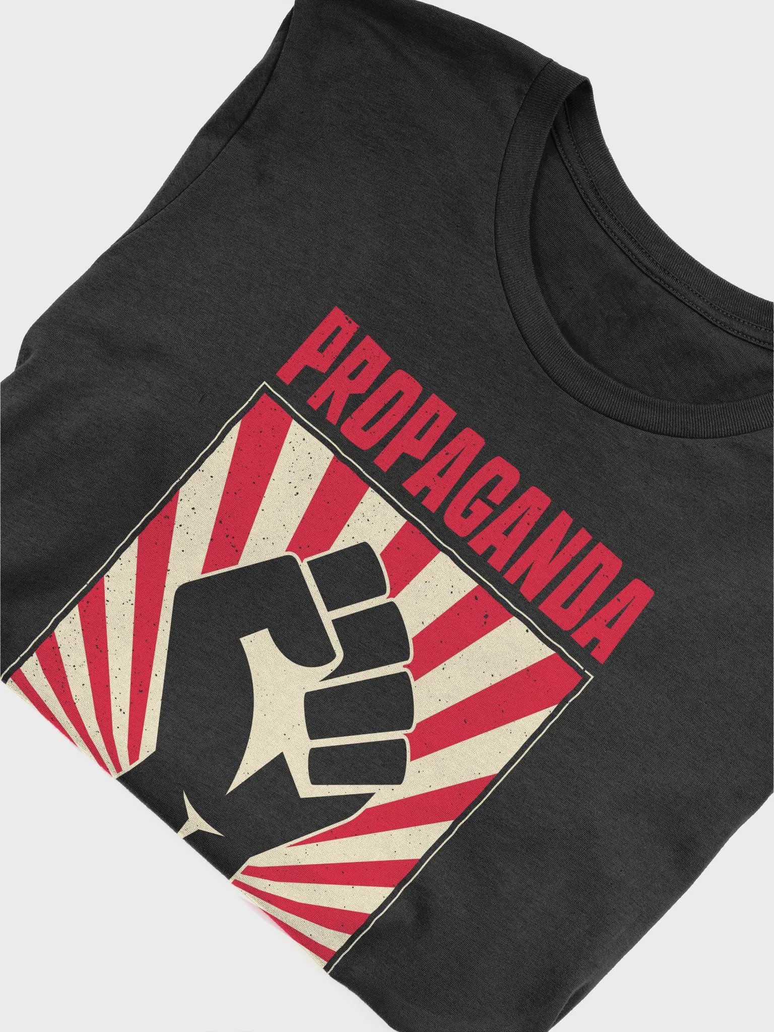 Propaganda Fuels Tyranny – Vintage Activist T-Shirt product image (3)