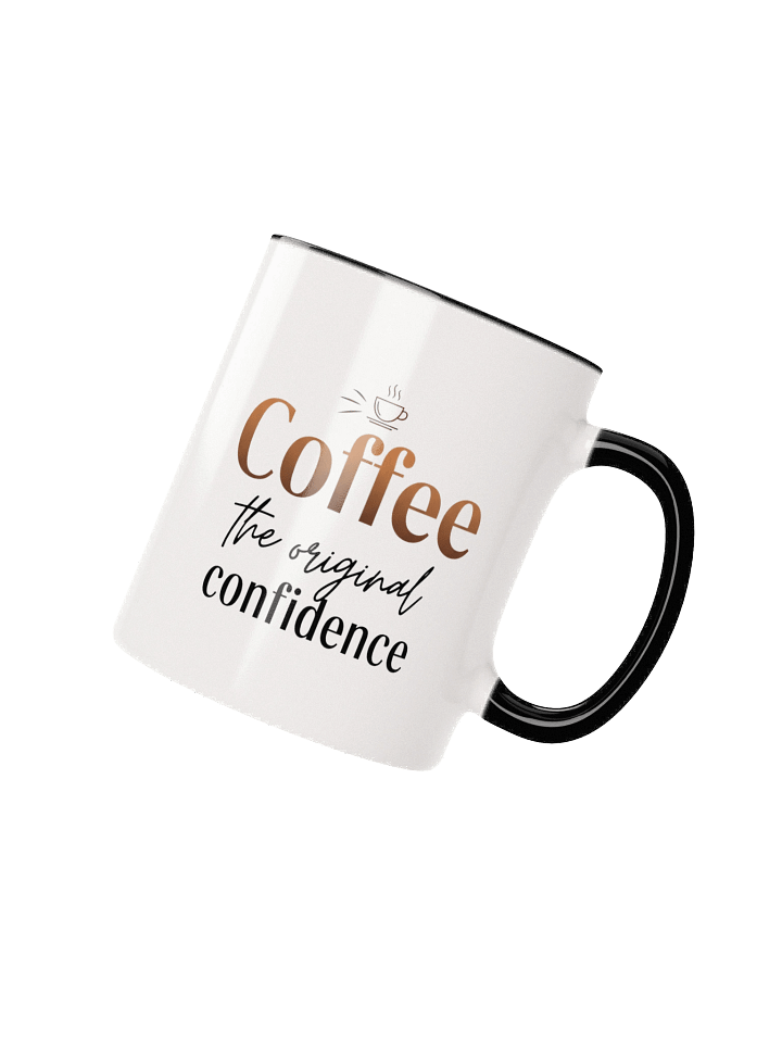 Coffee — The Original Confidence Mug | Premium Ceramic Coffee Cup for Morning Motivation product image (2)