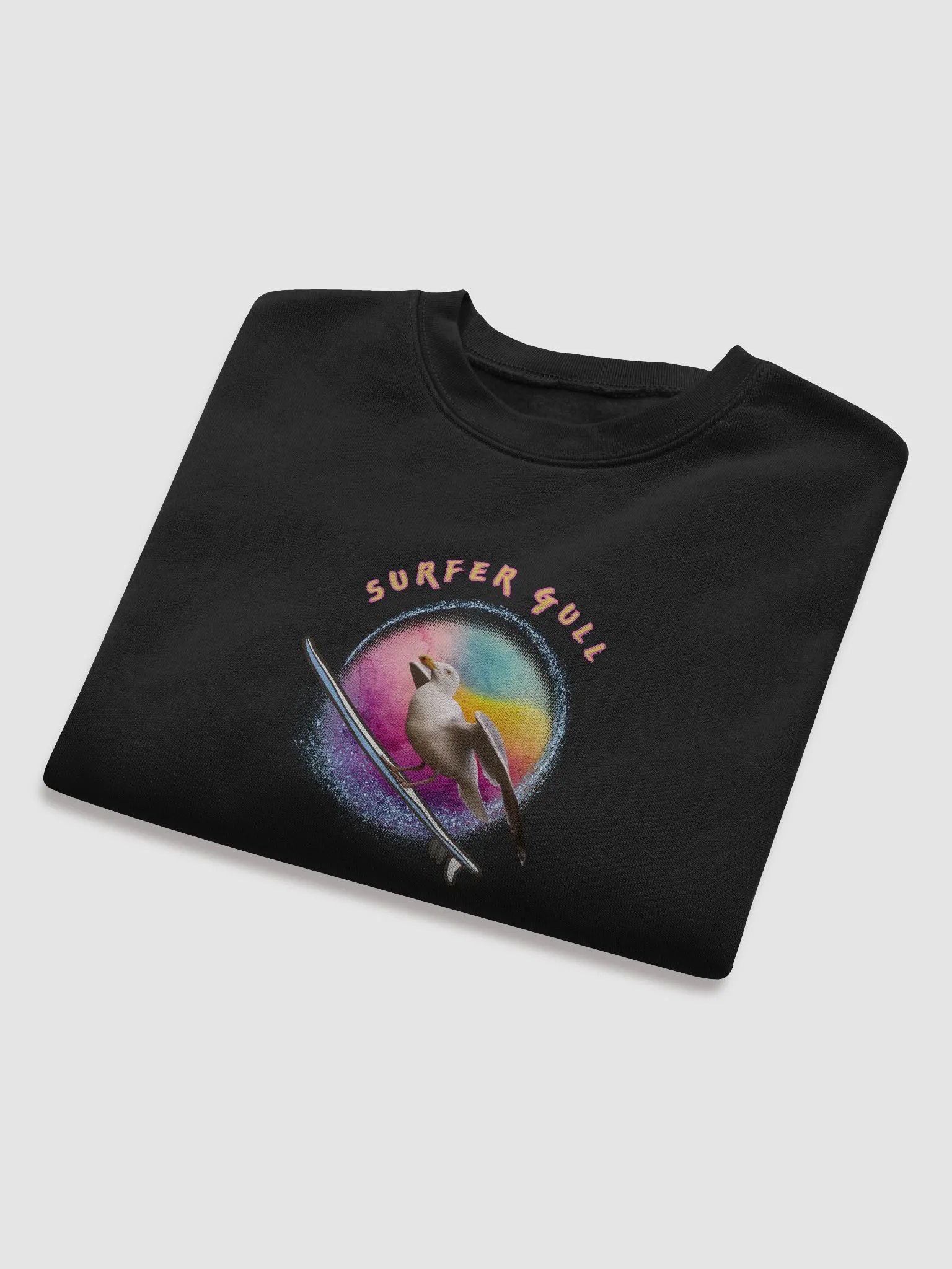 Soleil the Surfer Gull Cropped Sweatshirt product image (15)