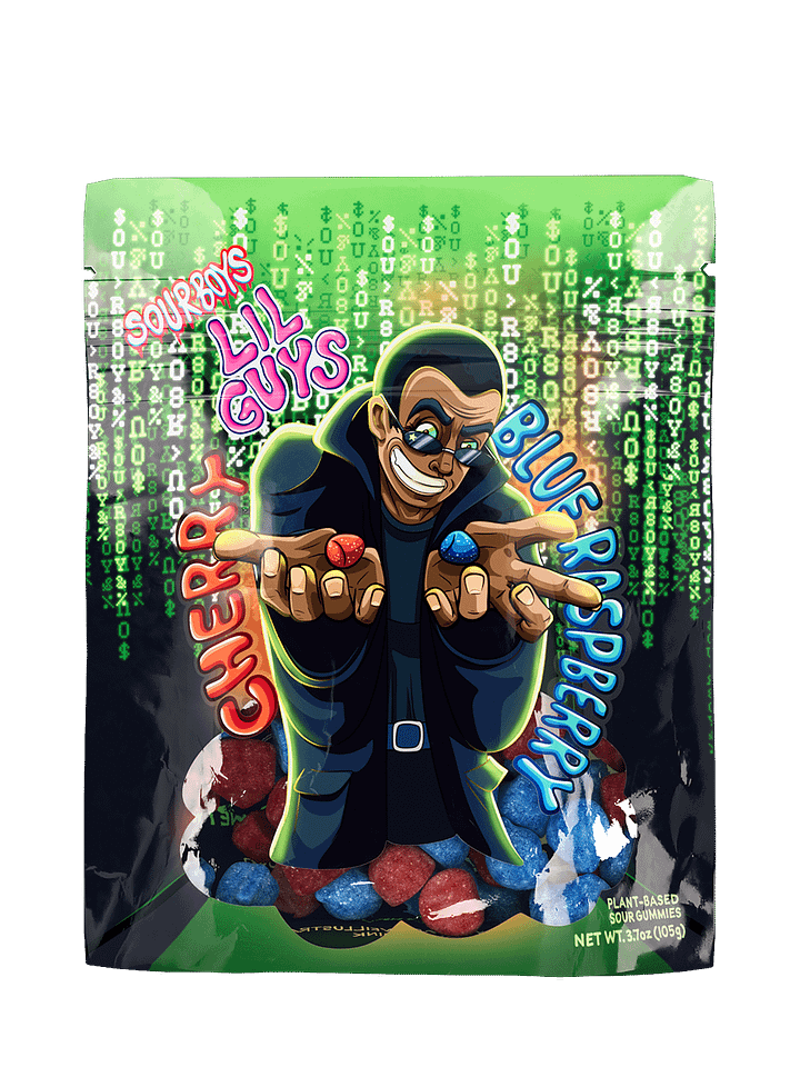 Red x Blue- Cherry Blue Raspberry LilGuys product image (1)