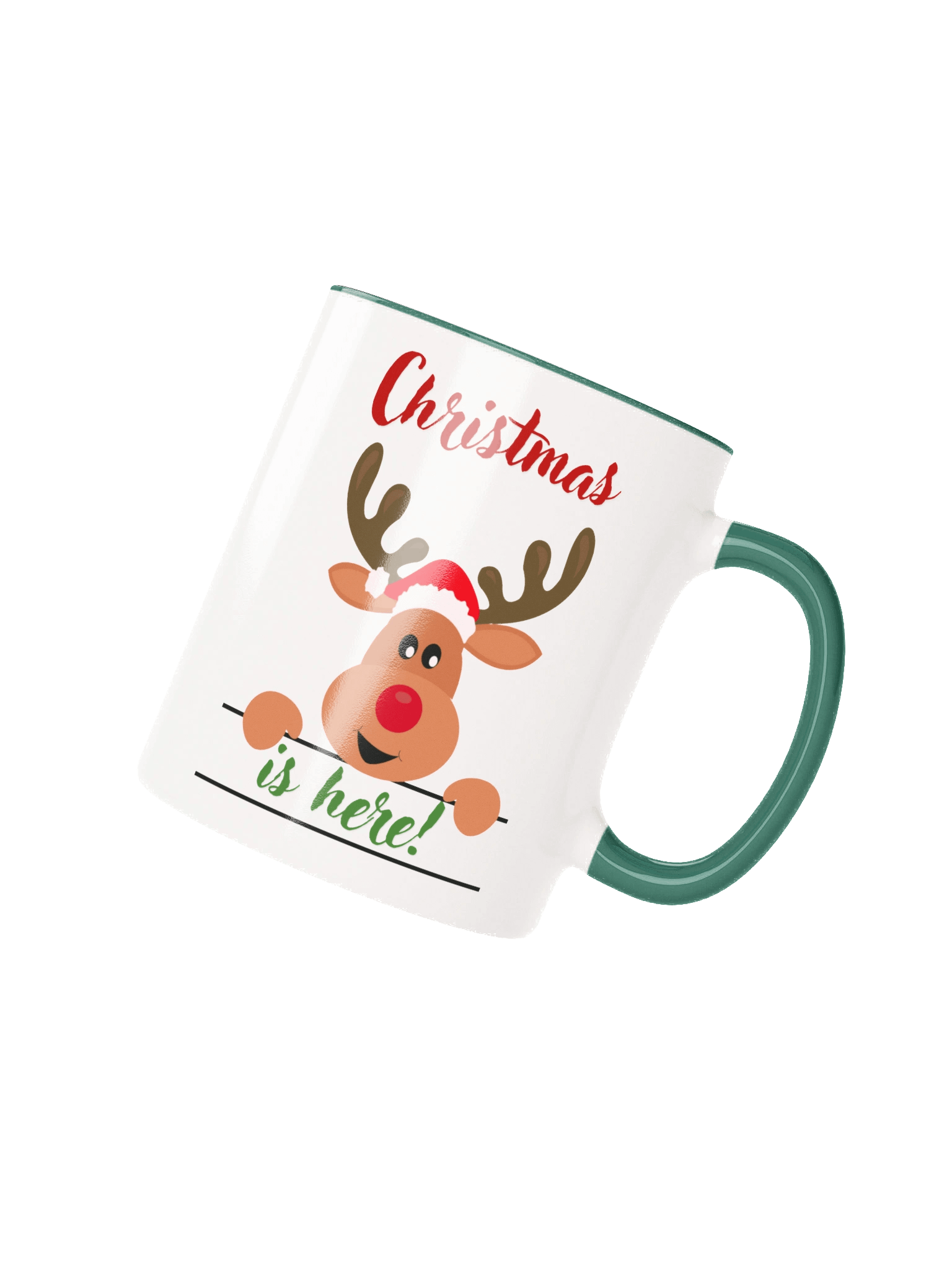 Festive Reindeer Christmas Mug product image (2)