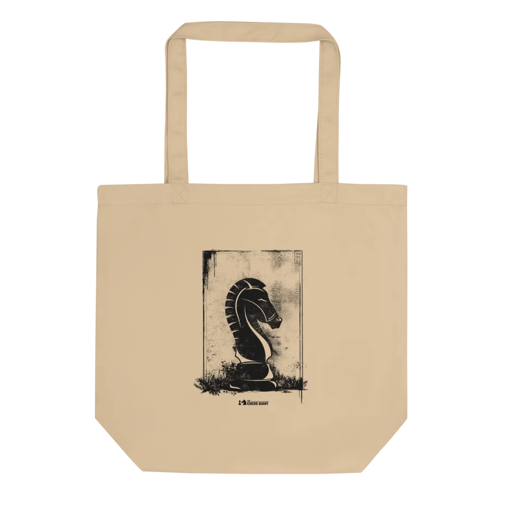 Grunge Chess: Knight's Steed tote bag product image (1)