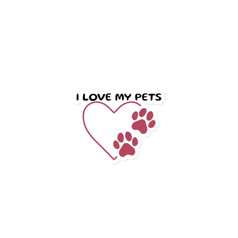 Pawfect Heart Die-Cut Magnets product image (1)