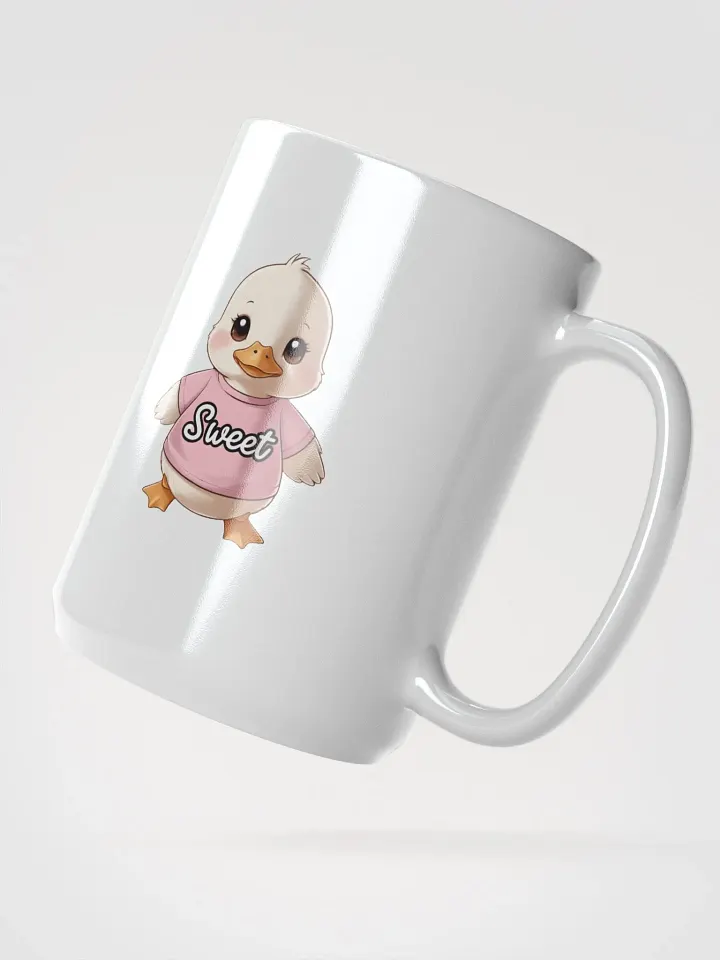 Sweet Duckling White Glossy Mug product image (2)
