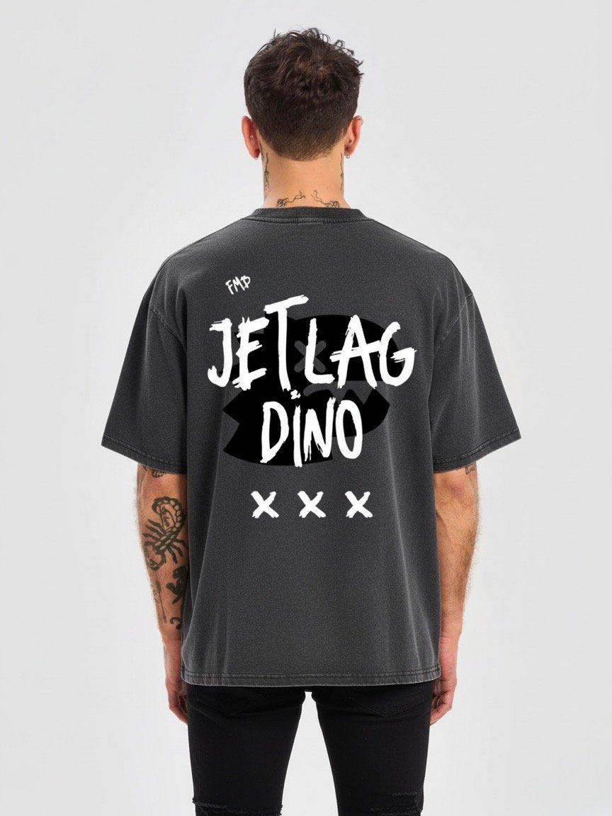 FMB 時差恐龍 XXX T (水洗黑) product image (4)