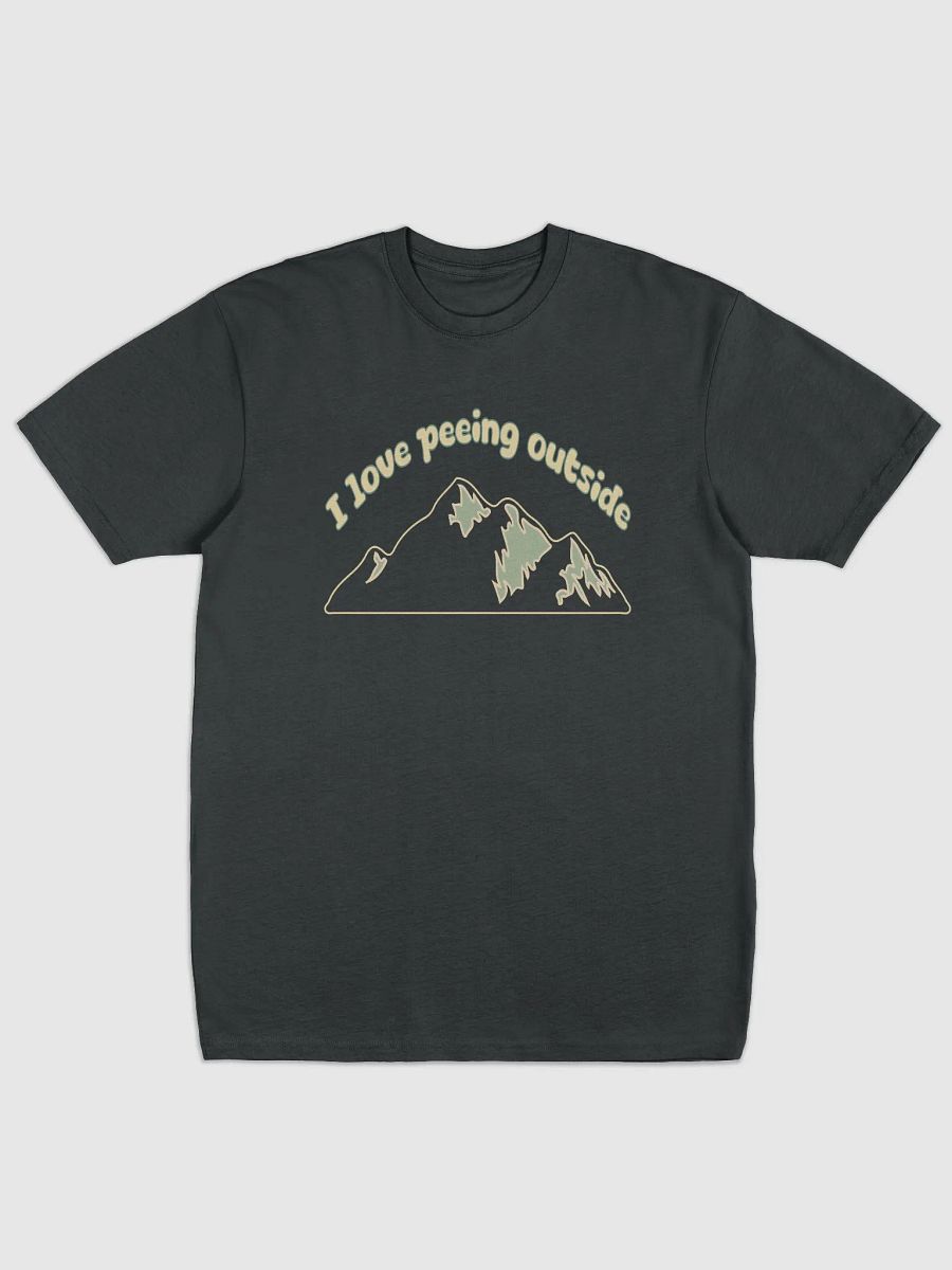 I Love Peeing Outside - Funny Hiking & Camping T-Shirt product image (1)