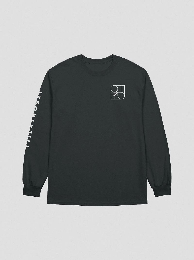 NEW - Minimal/Modern Logo Long Sleeve (White)