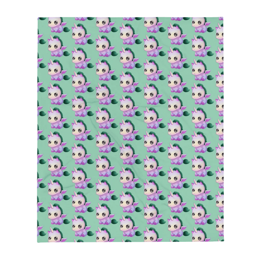 L the Unicorn Throw Blankets product image (1)