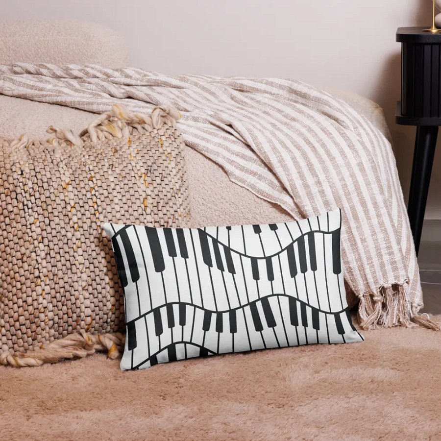 Piano Woman - Music Dreamers in Decor Premium Pillow Case product image (22)