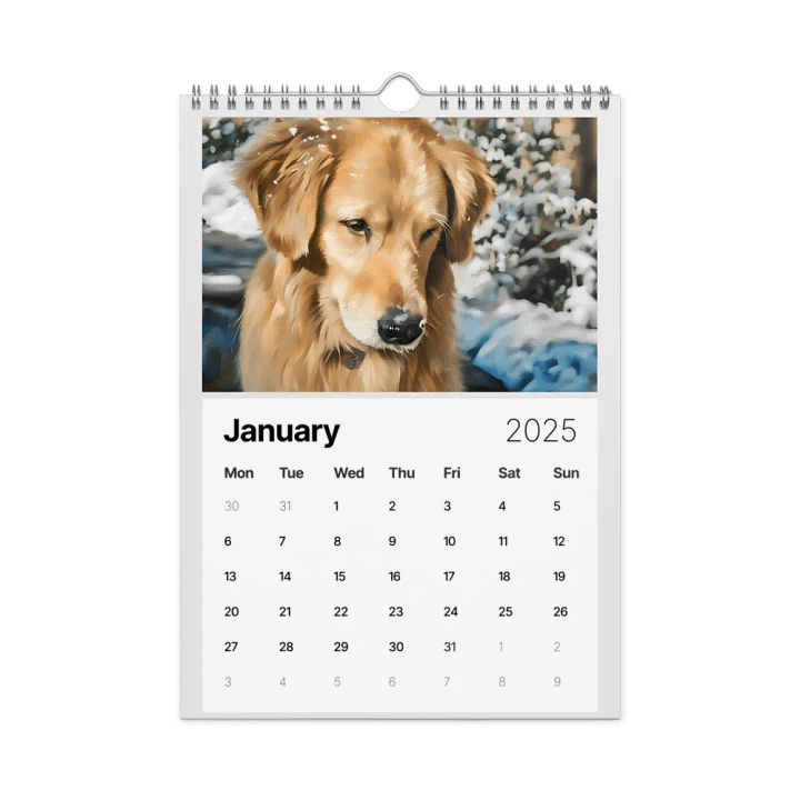 YOUR BEST FRIENDS! / PERSONALIZED WALL CALENDAR (2025) product image (2)