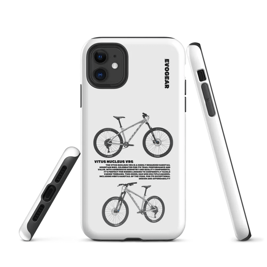 White Vitus Nucleus VRS iPhone Case product image (1)