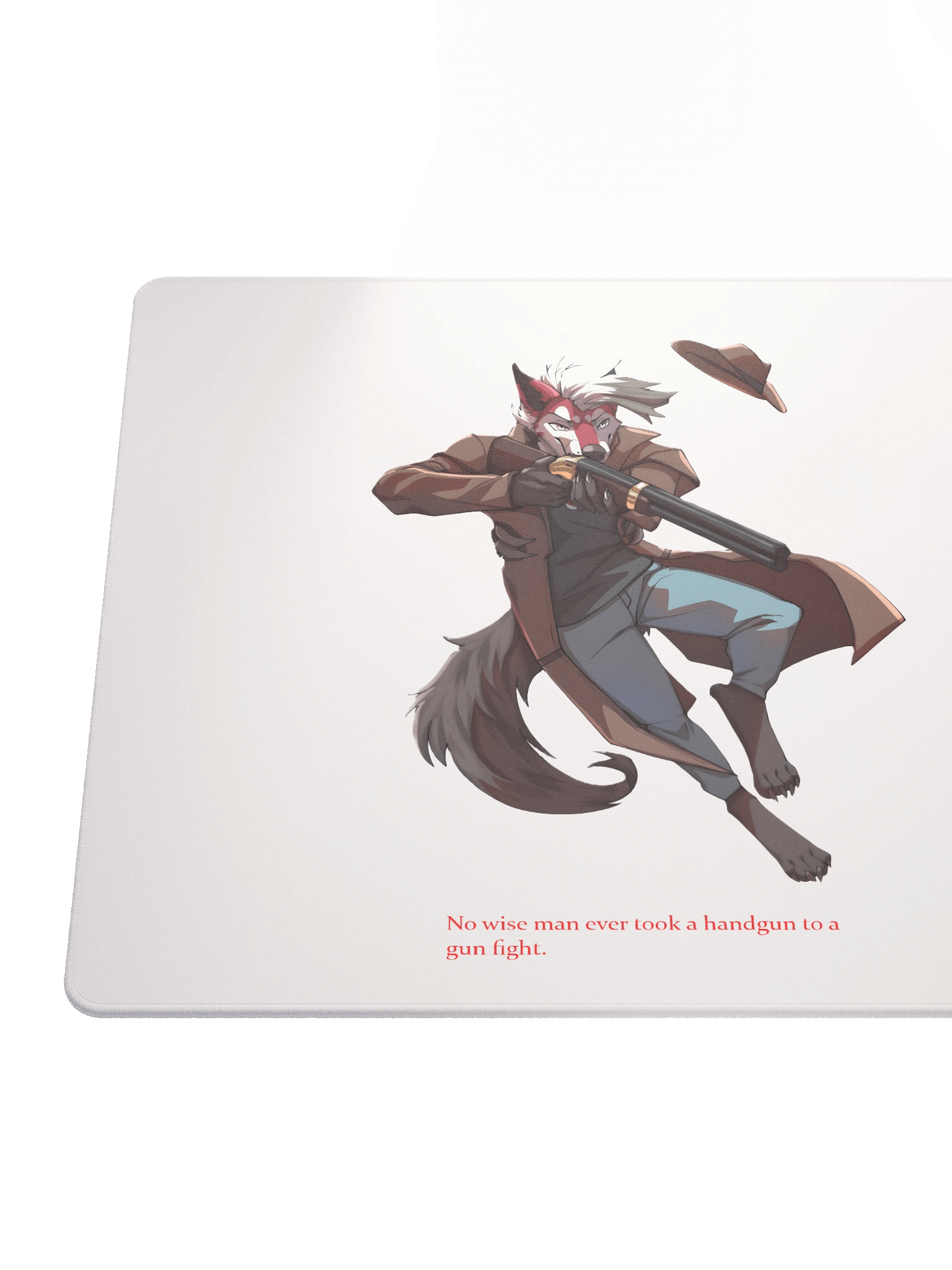 Western Lycanroc Mouse Pad product image (6)