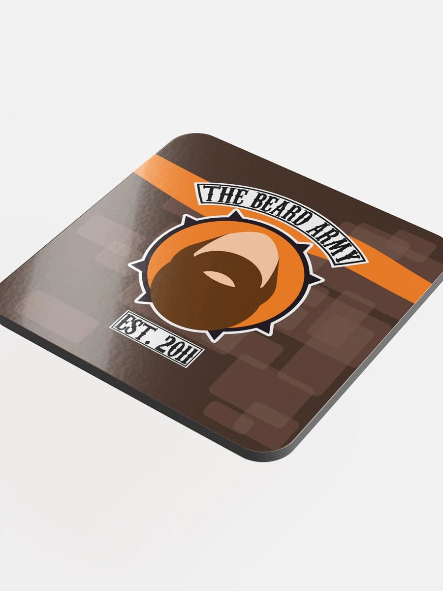 [Drink coaster] Beard Army Logo product image (4)