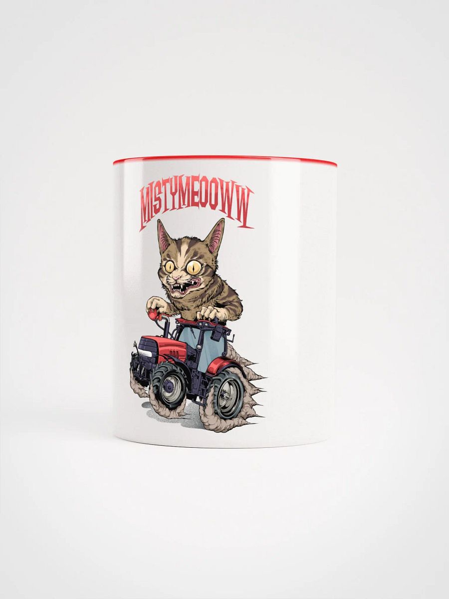 PJ Tractor Cat Red Mug product image (9)
