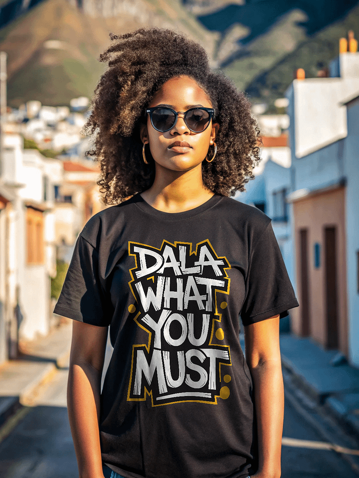 “Dala What You Must” Street-Style Cape Flats T-Shirt product image (2)
